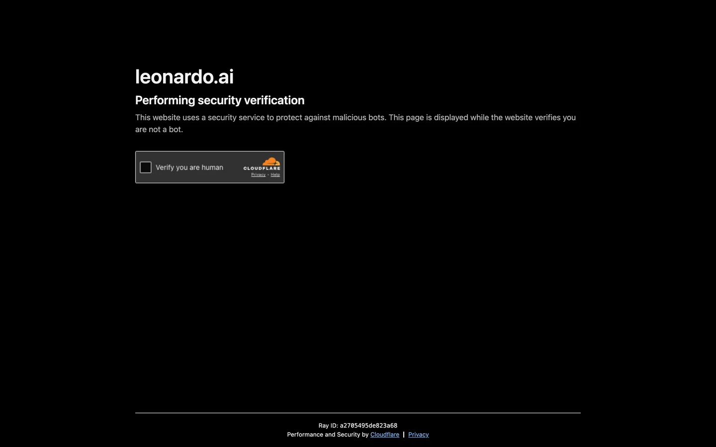 Leonardo.ai homepage as of August 2026