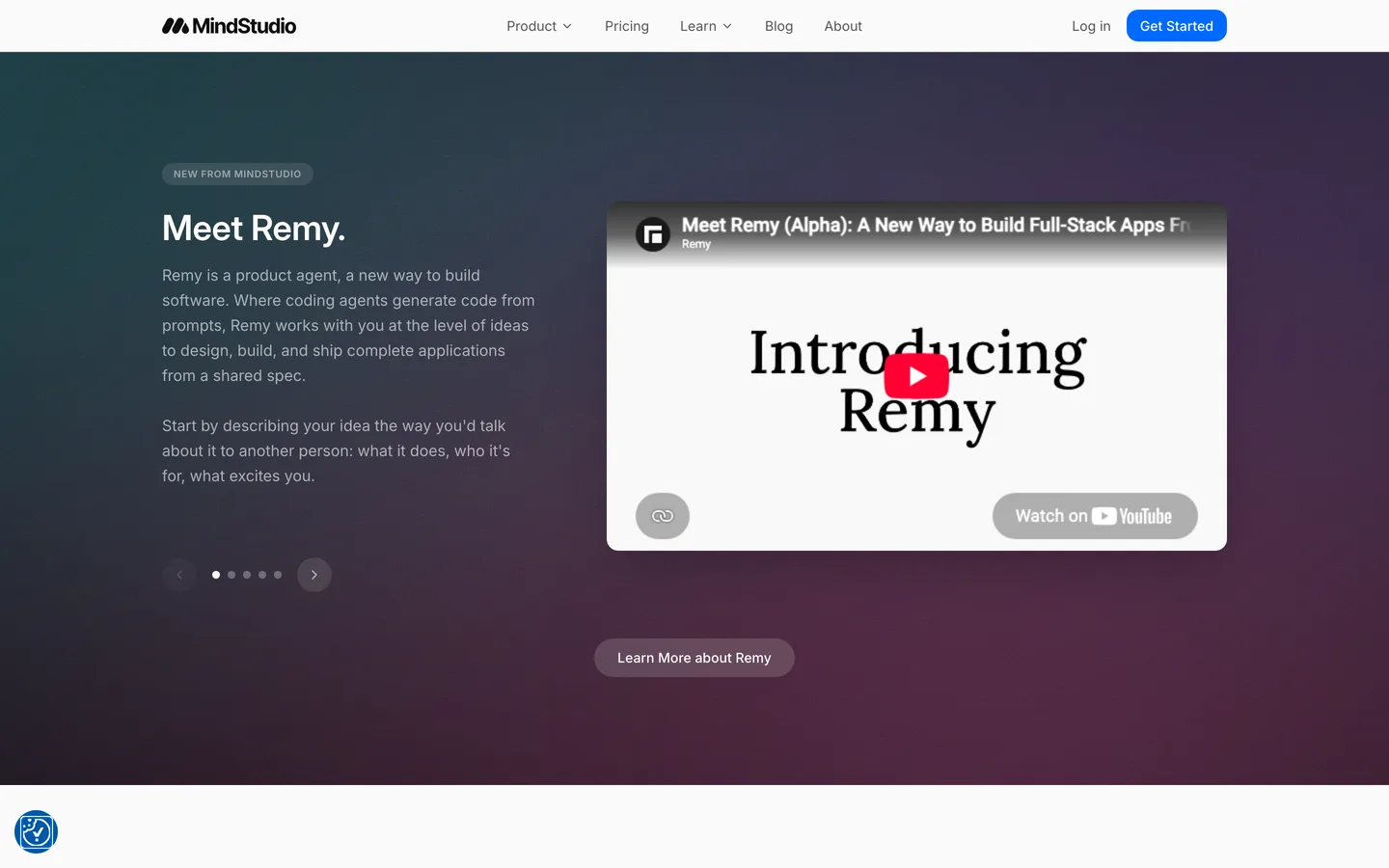 MindStudio homepage as of August 2026